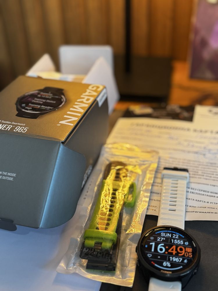 Смарт/Спортен Часовник Garmin Forerunner 965