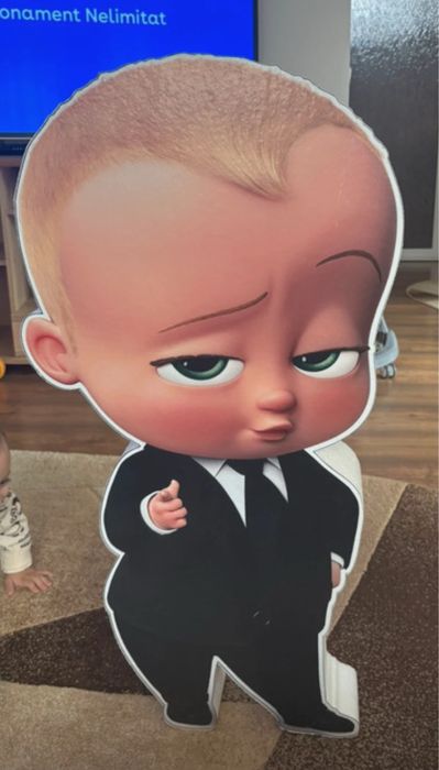 Baby boss din polistiren pentru eveniment