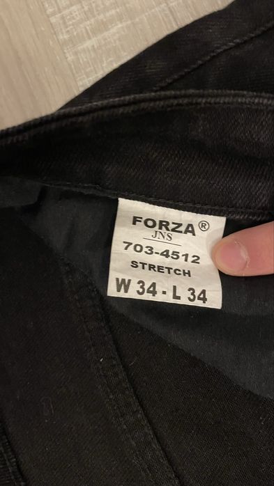 Мъжки черни дънки