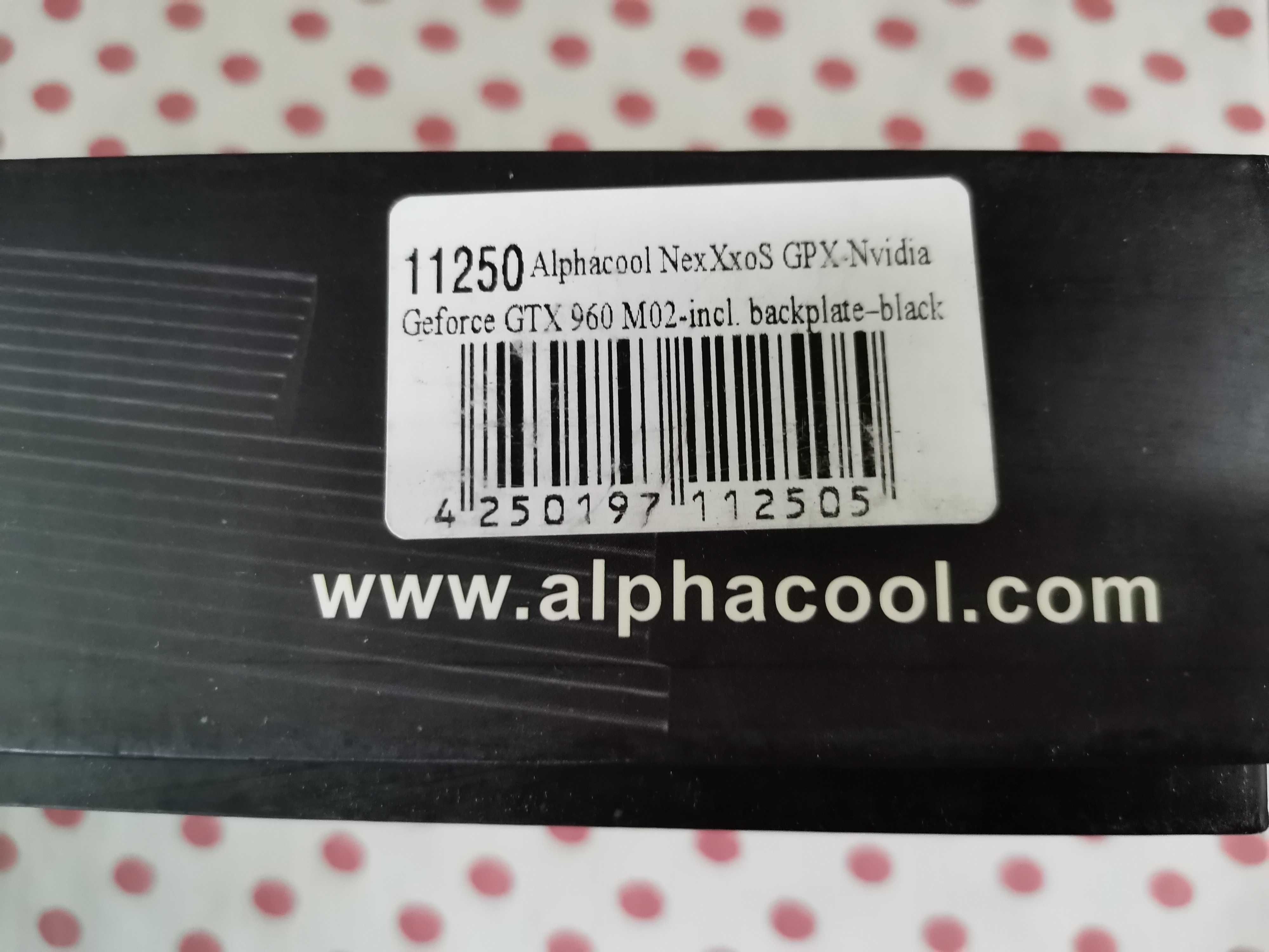 Cooler GPU Video Alphacool NexXxoS GPX - GTX 960 M02.