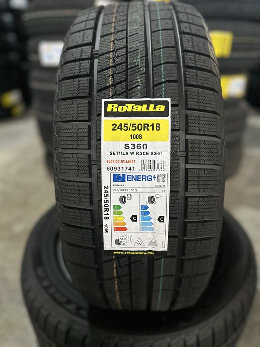 Нови Зимни Гуми ROTALLA S360 245/50R18 100S НОВ DOT БОРД 2455018