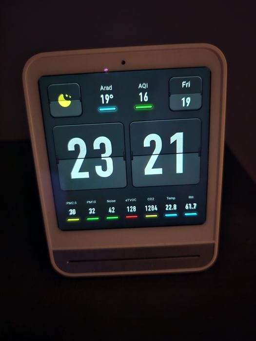 Monitor aer qingping CGS2 smart termometru co2 rh pm 2.5 pm 10