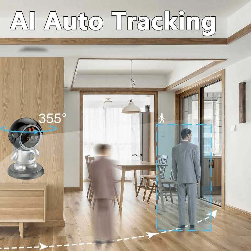Камера робот с WiFi,видеонаблюдение,бебефон за деца,дома
