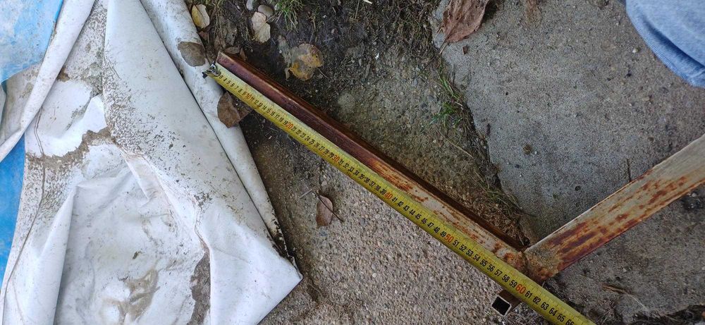 Stalpi metalici vita de vie sau orice plus rectangulari metalici