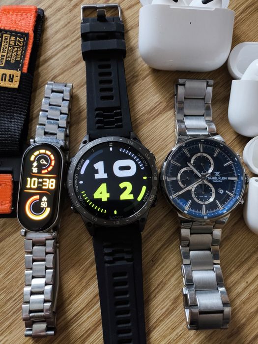 Продам часы . Mi 9 . Garmin. Deniel klein.