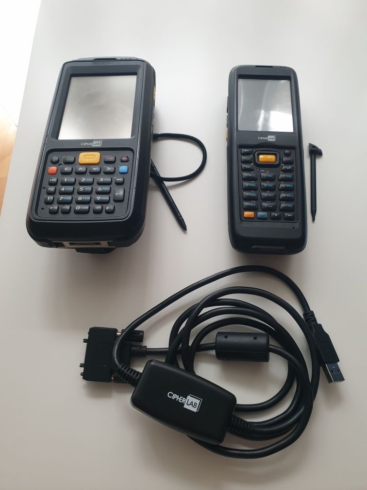 Set Scanere Laser Wifi cititor cod bare QR PDA ChipherLAB CP60 si 9200