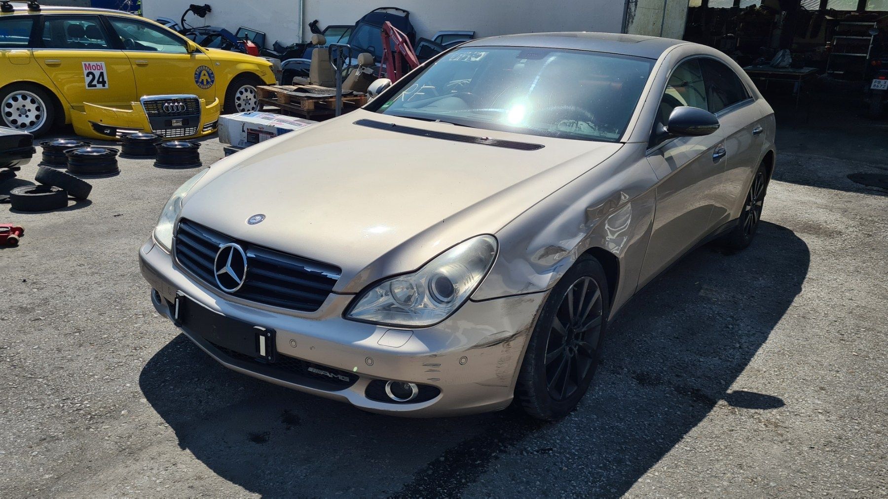 На Части CLS350 ЦЛС350 W219 Бензин 272 кс. Мерцедес Mercedes кожа