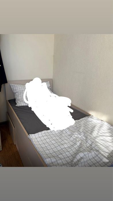 Детская кровать 80*160размера с ортопед матрасом