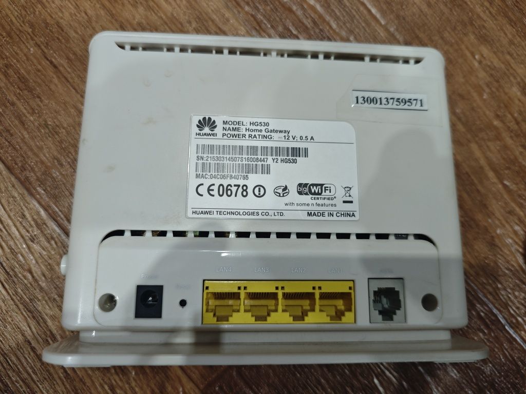 ADSL-модем Huawei HG530
