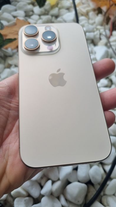 iPhone 16 Pro 5G, 128GB, Desert Titanium ,IMPECABIL,ca nou,10/10