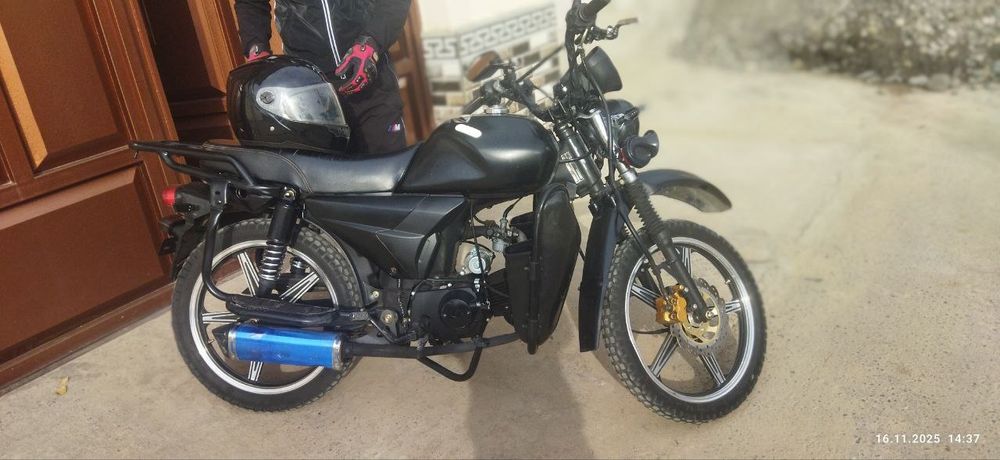 Альфа турист мопед