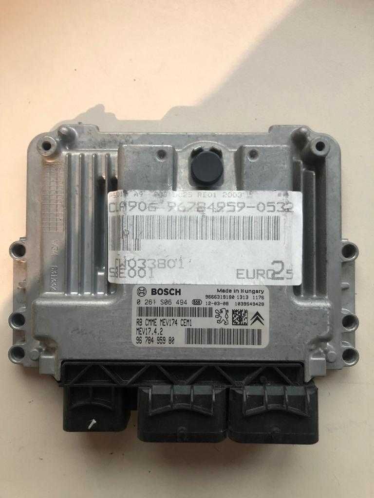 ECU Calculator motor Peugeot 207 1.4 0261S06494
