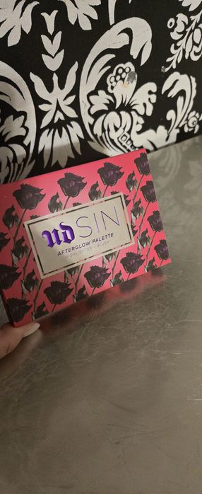Urban Decay SIN afterglow pallet палитра за лице с ружове бронзанти х