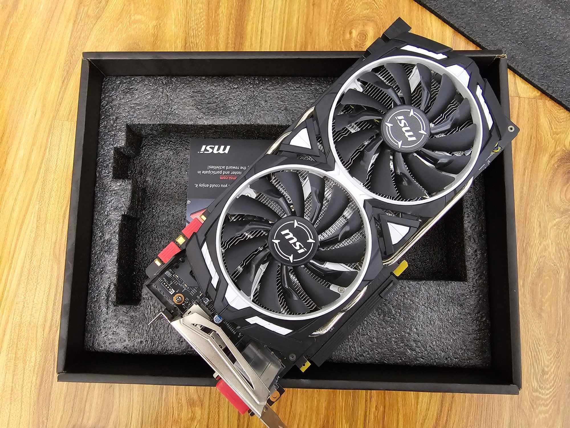 Placa video MSI Armor GTX 1080 OC edition 8GB