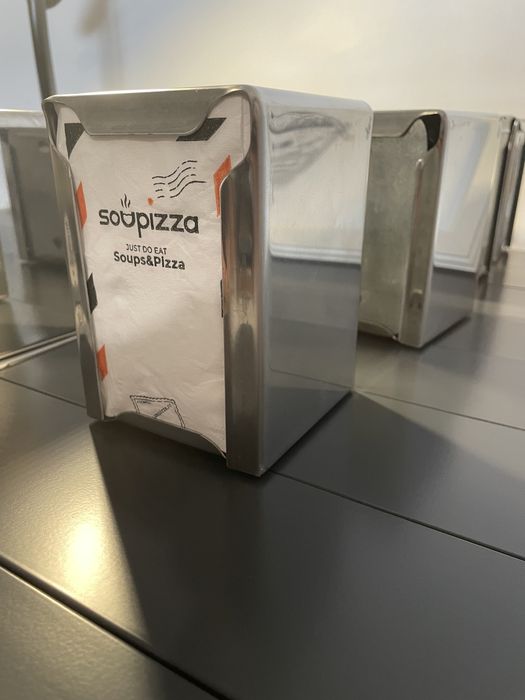 Dispenser inox servetele masa/cafea