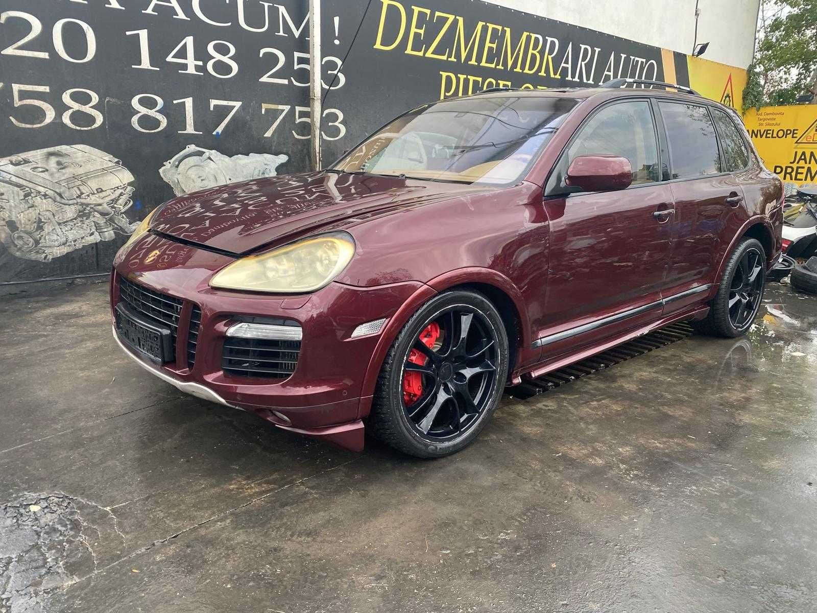 Dezmembrez porshe cayenne TURBO 4.8i/bara fata turbo/GTS/far/volan