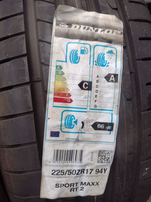 Нови 2бр.225/50/17 Dunlop S maxxRT2 dot1719
