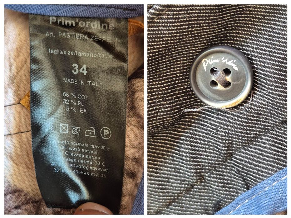 Pantaloni Slim Fit, Prim'ordine, Premium, Bărbați, Italia - 34 /Fit 33