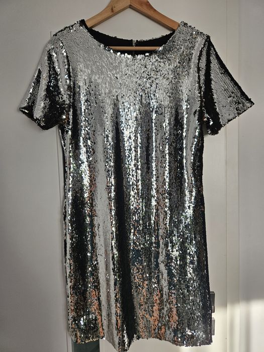 Rochie mini paiete reversibile