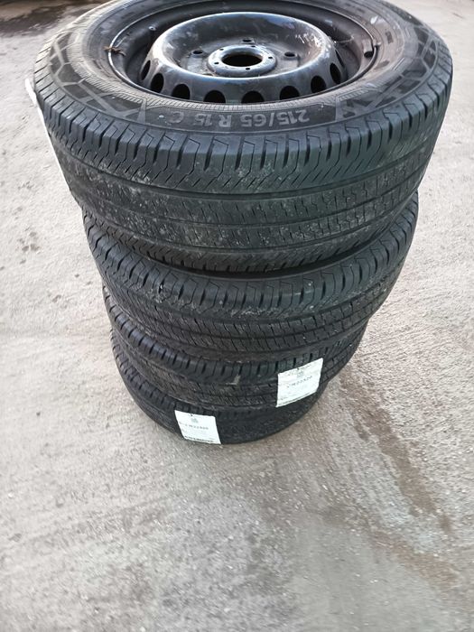 Roti jante cu anvelope Ford transit Connect 215/65 R16C
