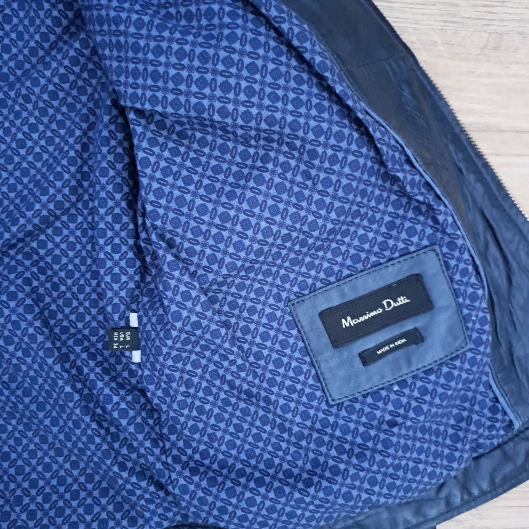 Massimo dutti дамско кожено яке