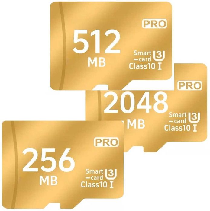 MicroSD 256Mb-2Gb Official PRO 2025. (Original)