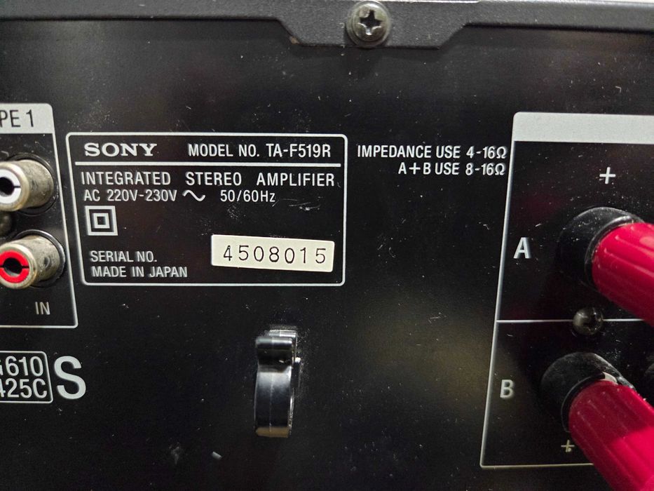 Amplificator Audio Sony TA-F519R Statie Audio