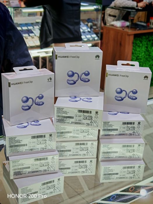 Наушники Huawei FreeClip официалка