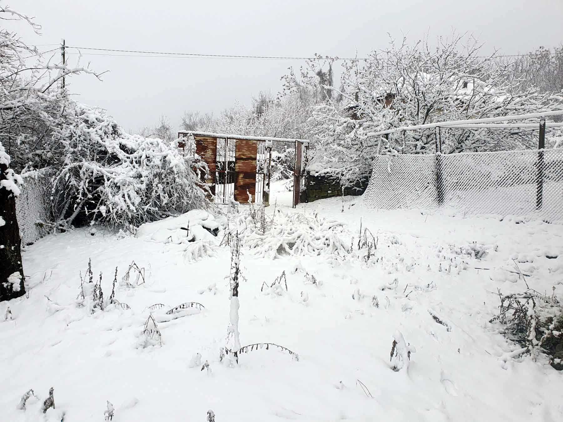 Къща в с. Горски Горен Тръмбеш, 6.2 дка двор, кладенец, 100 кв РЗП