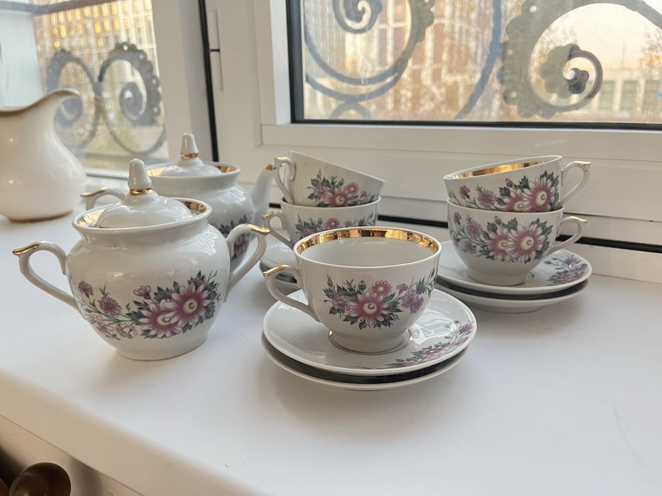 Советский чайный сервиз, раритет, СССР