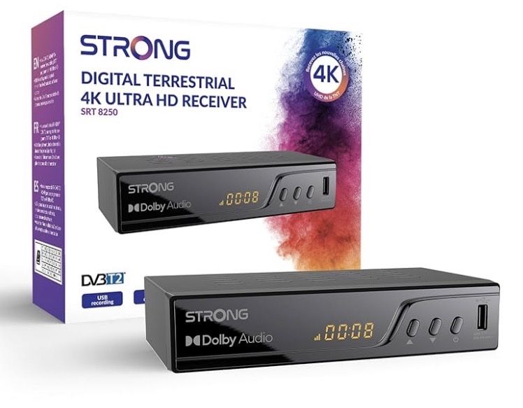 Decodor STRONG DVB-T2 uhd 4k
