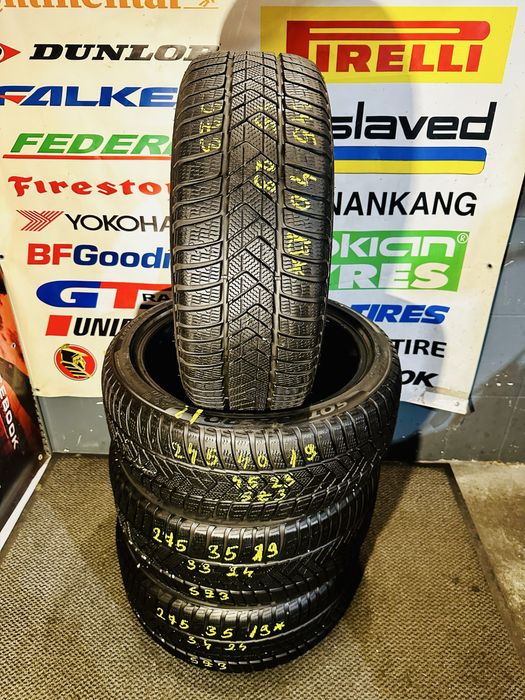 Set Complet 245/40 R19 | 275/35 R19 RSC MOE Pirelli Sottozero 3 M+S
