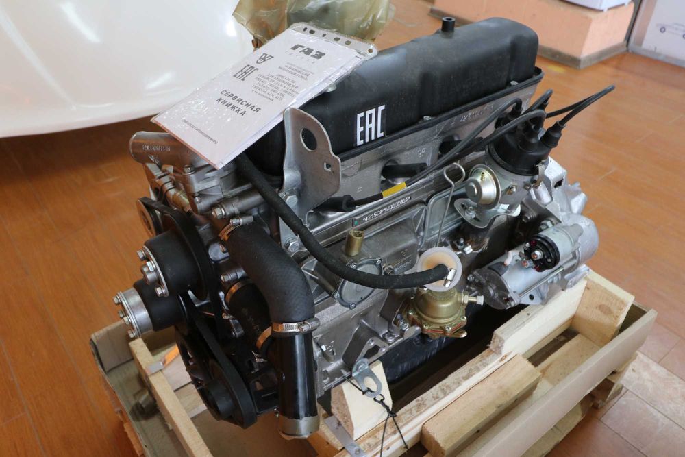 Двигатель Газель, 4215, карбюратор сотка, чугунный блок