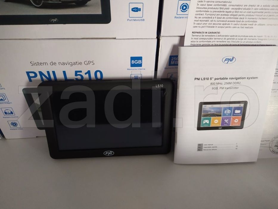 Gps camioane,4 softuri navigatie,harti noi, ecran 5"- PNI L510-zadi.ro