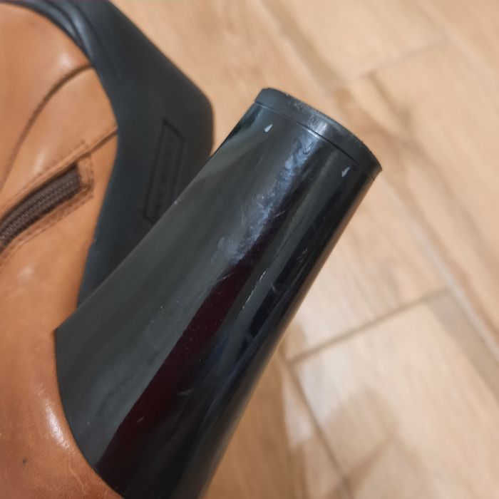 Италиански кожени боти VICTORIA WOOD 37 и 1/2