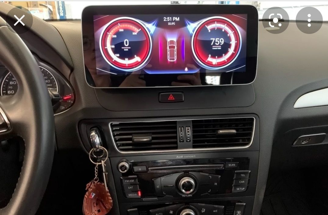 Navigatie AUDI A4 A5 Q5 MMI 3G GPS Android Internet 4G Bluetooth wi-fi