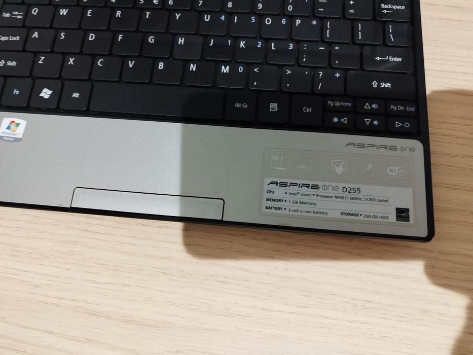 Notebook ACER Aspire One D255