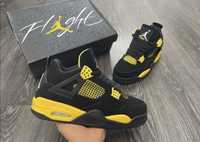 Jordan 4 Retro yellow thunder