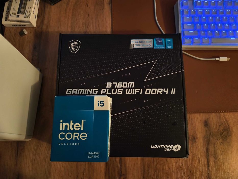 14600k+MSI B760M PLUS WIFI D4