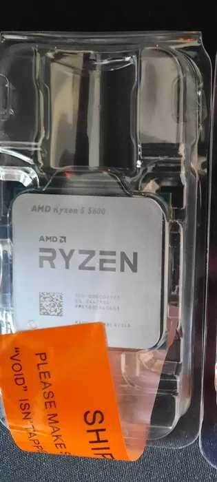 Продавам НОВ AMD RYZEN 5 5600 и 8GB DDR4 2666Mhz RAM