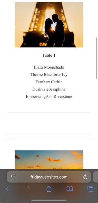 Site pentru evenimente si afaceri