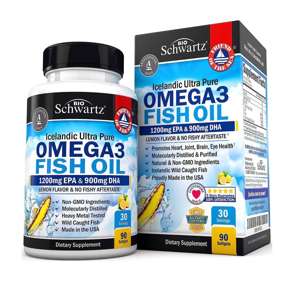 Schwartz Omega 3 Fish Oil