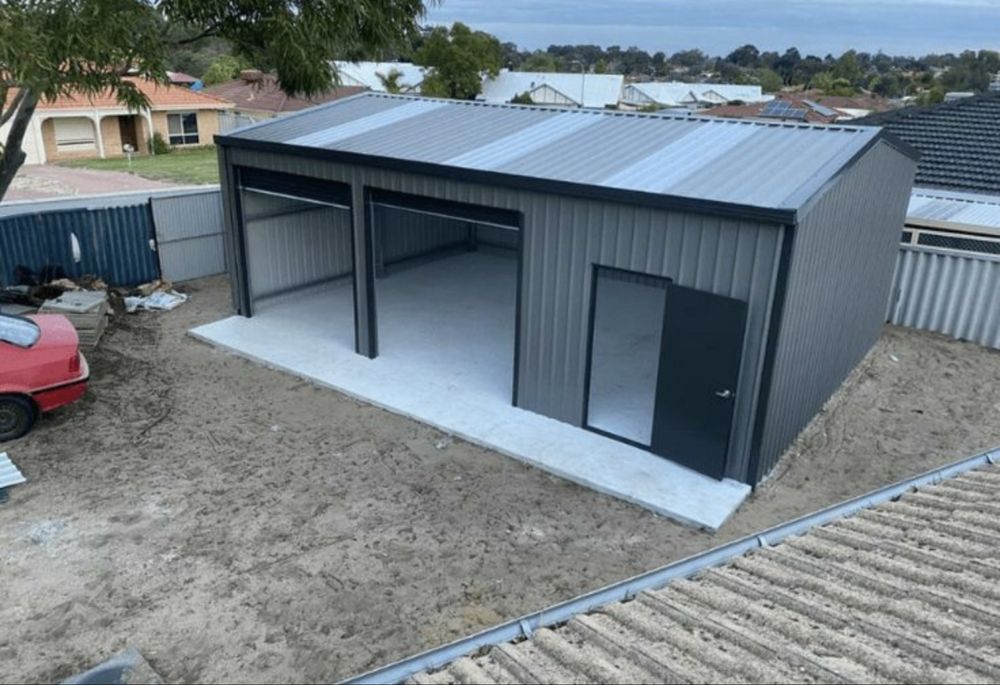 Vand hala metalica service 8x15x4h