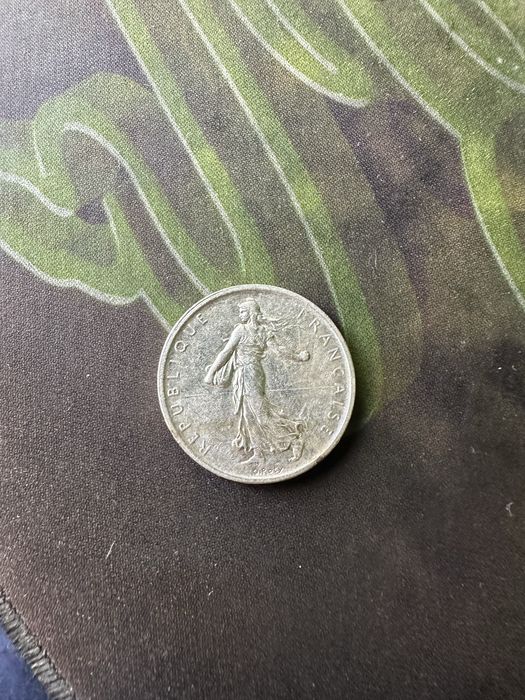 Monede de argint 5 francs 1960-1967