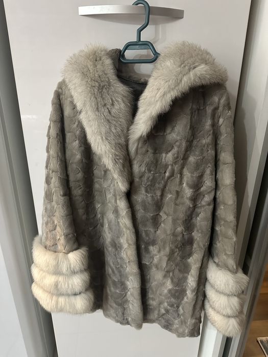 Haina de blana naturala (nurca/vizon)