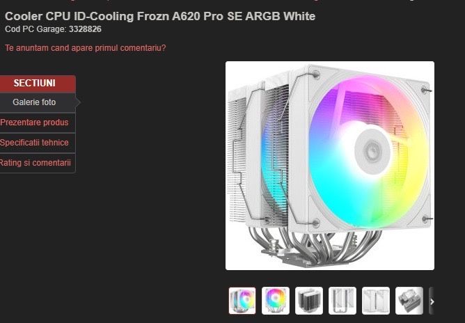 Carcasa, cooler procesor