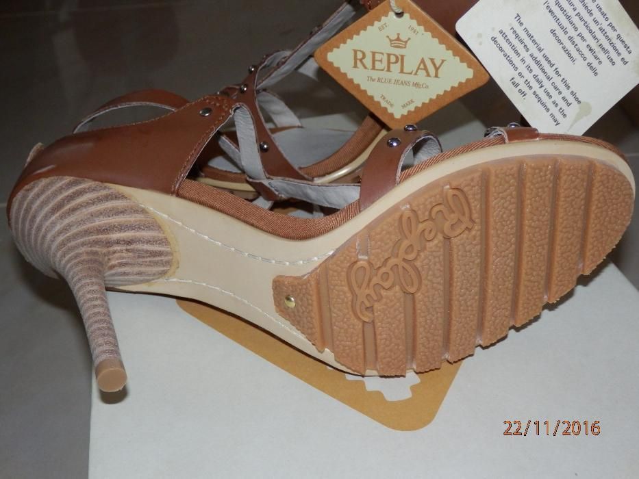 Чисто нови Replay CHARLEE rp650003l оригинални дамски обувки