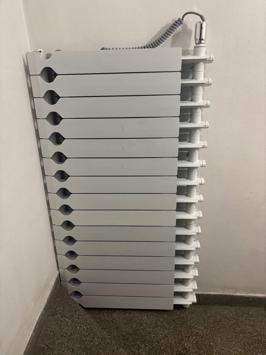 Алуминиев радиатор 15 глидера 660 мм, с нагревател