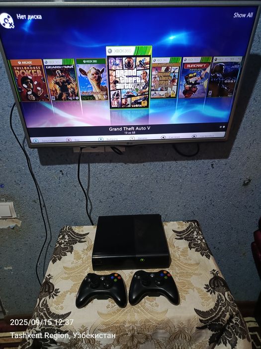 Xbox 360 прошитый+60 игры