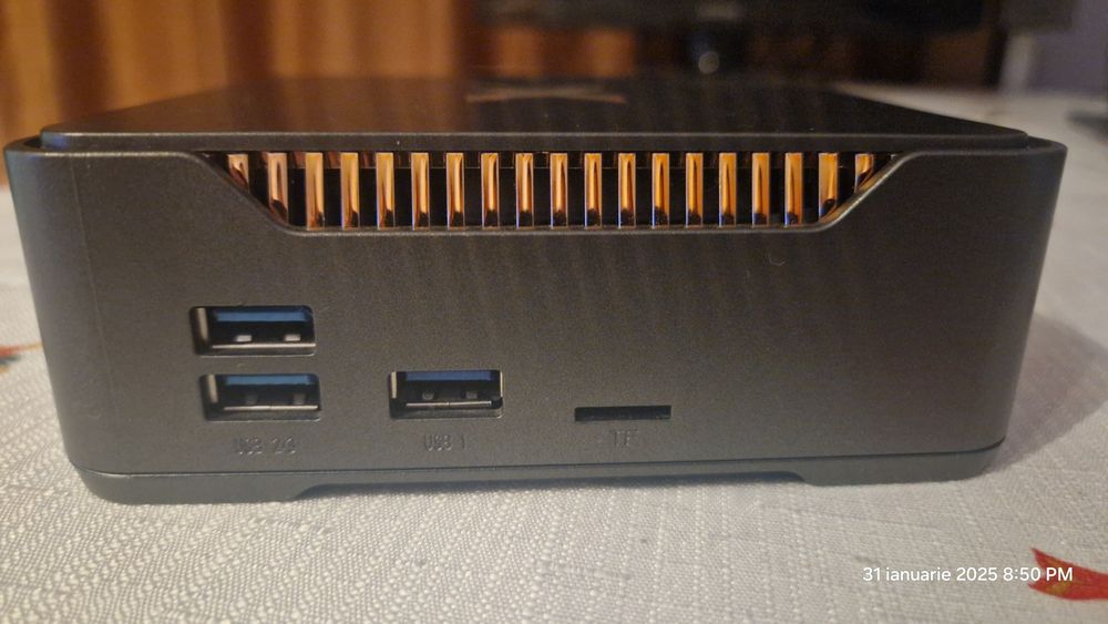 Android TV Box 4K, SATA pt hard-disk, retea gigabit